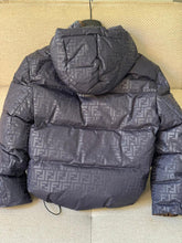 Fendi Reversible FF Logo Puffer Jacket – Blue & Brown